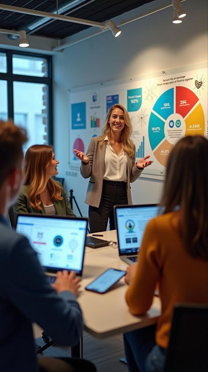 Modernes, ruhiges Atelier mit klarer Linienführung